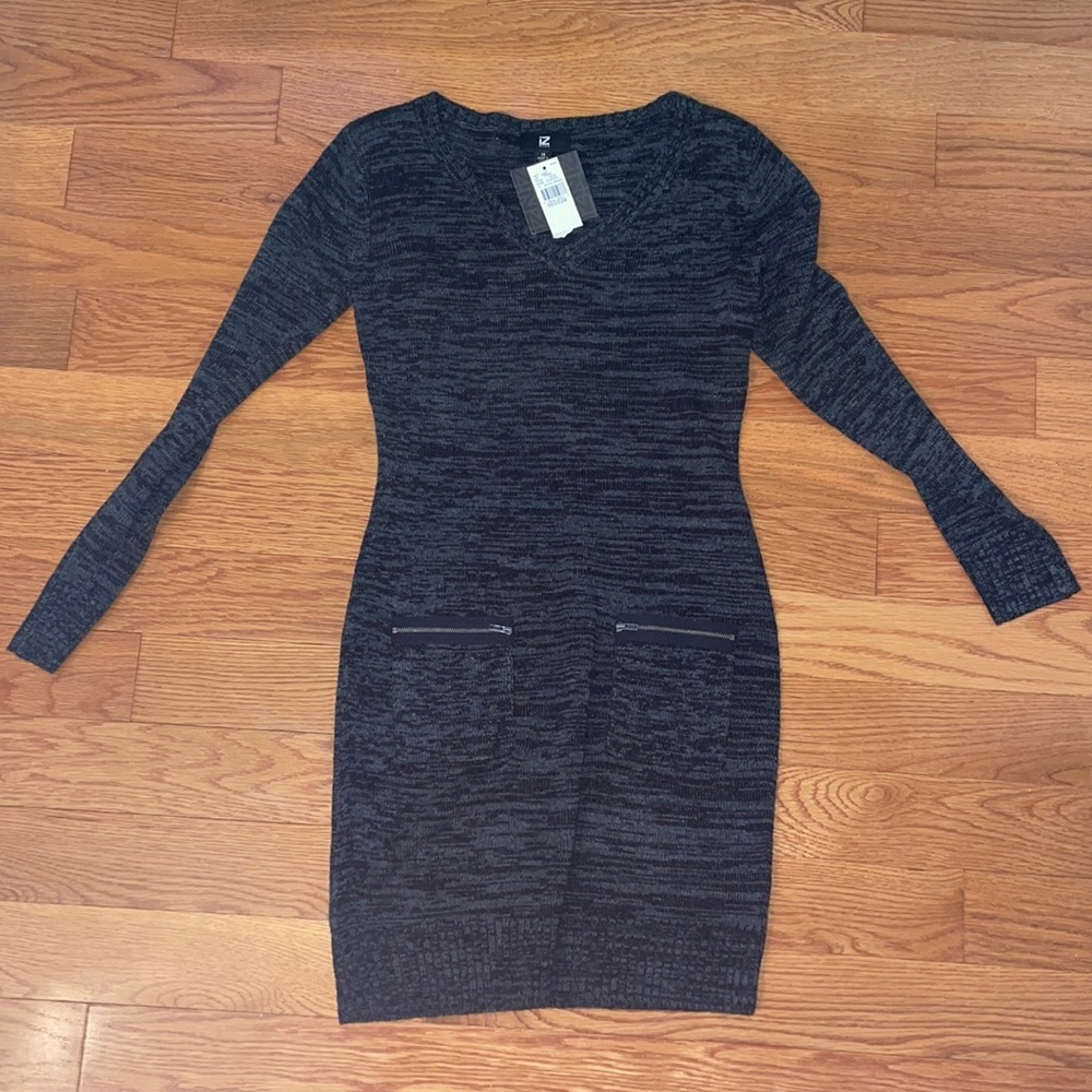 Sweater Dress in gray for sale! BRAND NEW